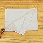 Taie d'oreiller en coton bio &eacute;cru, popeline ou flanelle au choix 